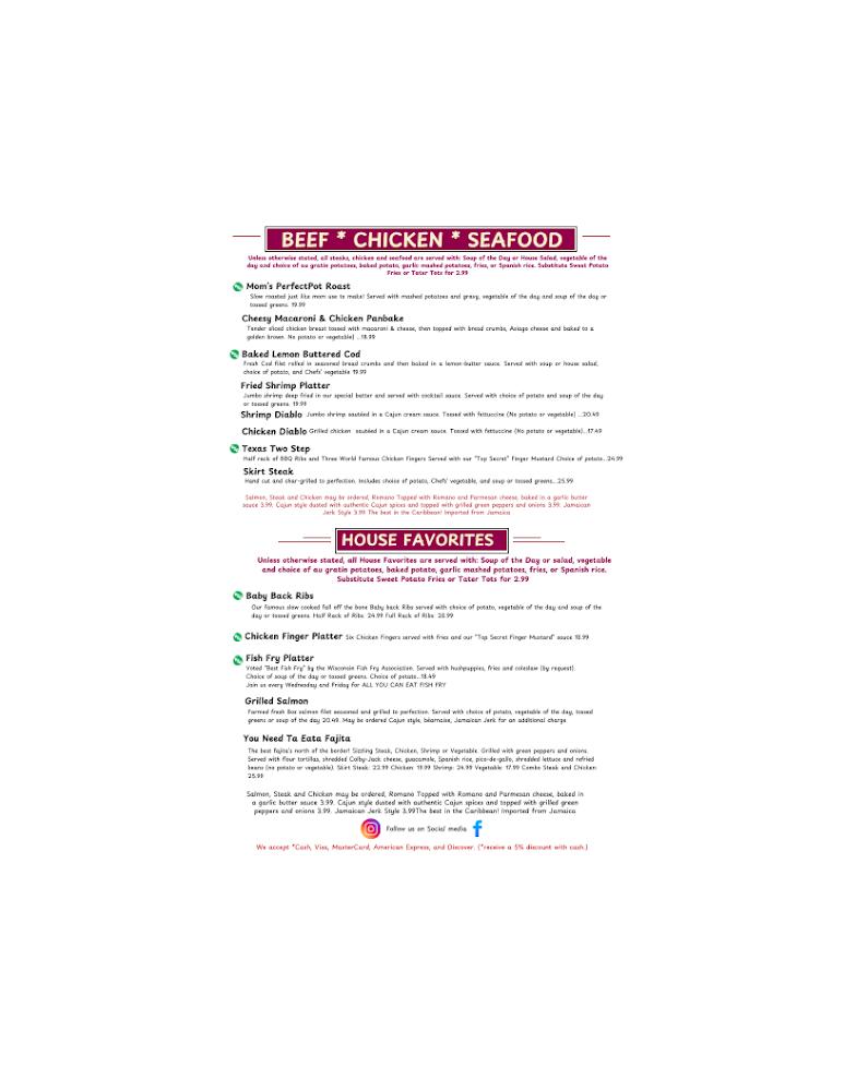 Village Tavern & Grill of South Elgin Menu image 4